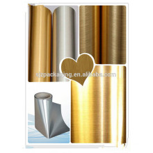 Steel Finish Metallised Films Self Adhesive PET film